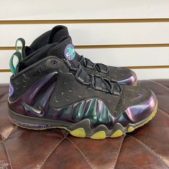 Nike Air Barkley Posite Max Eggplant 555097-003 Rare Men's Size 15 - Picture 1 of 8